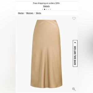 Jcrew slip skirt unused